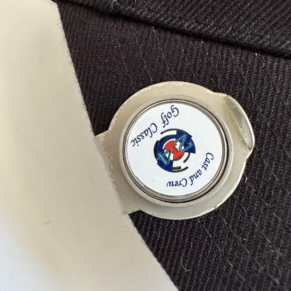 VTG Cast and Crew Golf Classic Golf Hat OTTO Adjustable Strap Back Cap Rare Pin - Picture 3 of 13